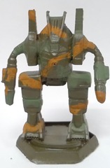 Mechwarrior Pewter Crockett 3pcs: 85 Ton: V1